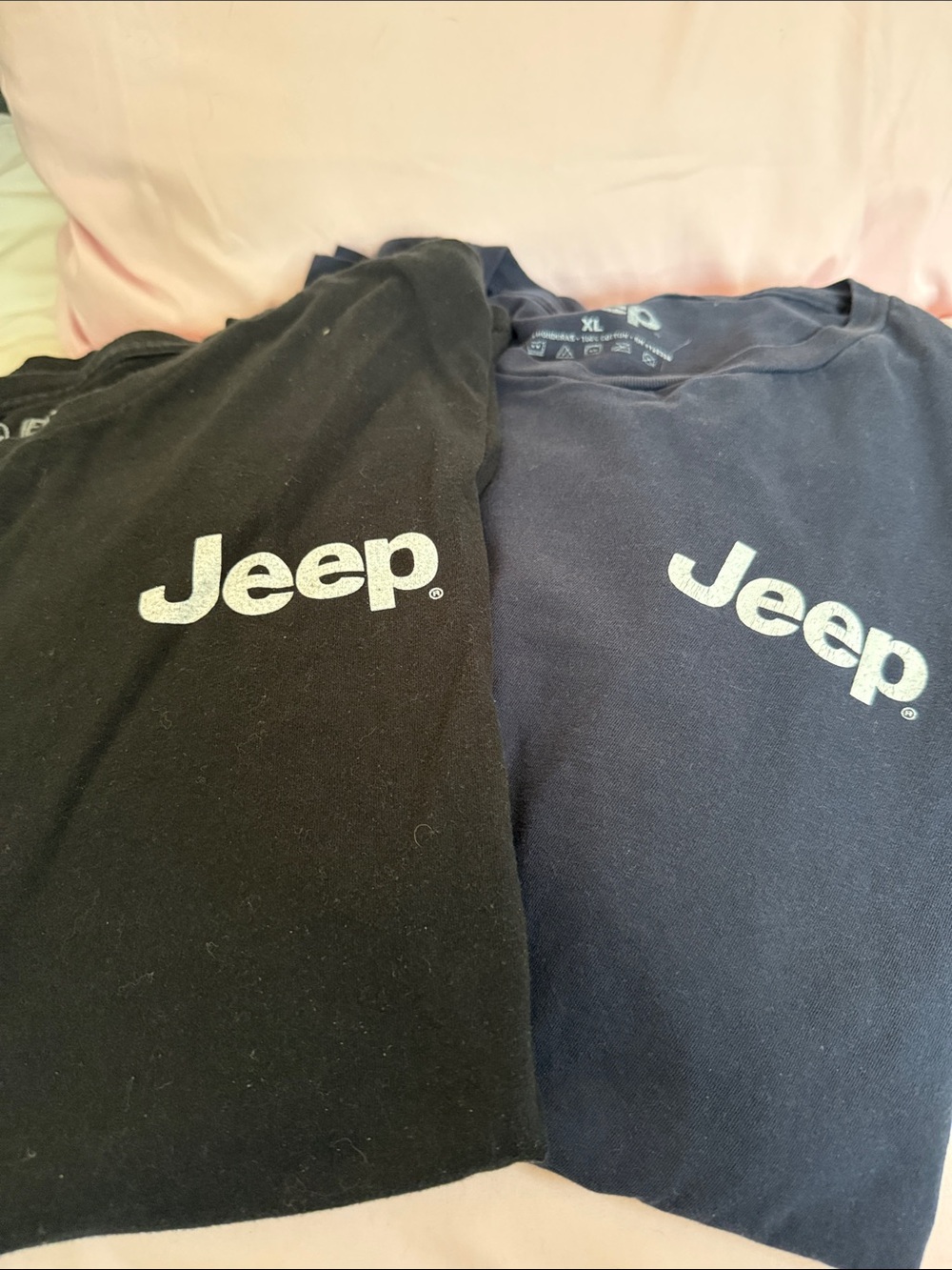 Jeep Black & Navy Logo T-Shirts